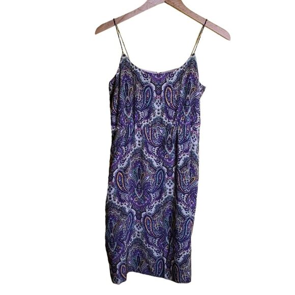 J. Crew Dresses & Skirts - J. Crew Silk Paisley Dress Size 4